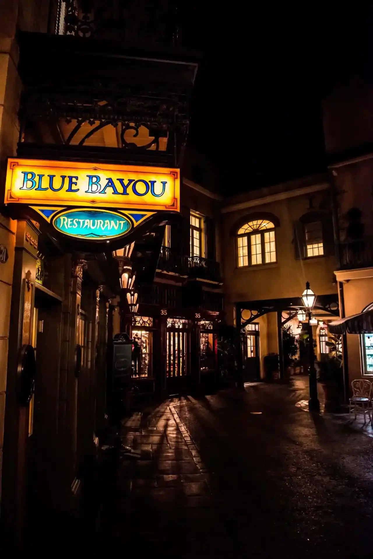 blue bayou restaurant disneyland