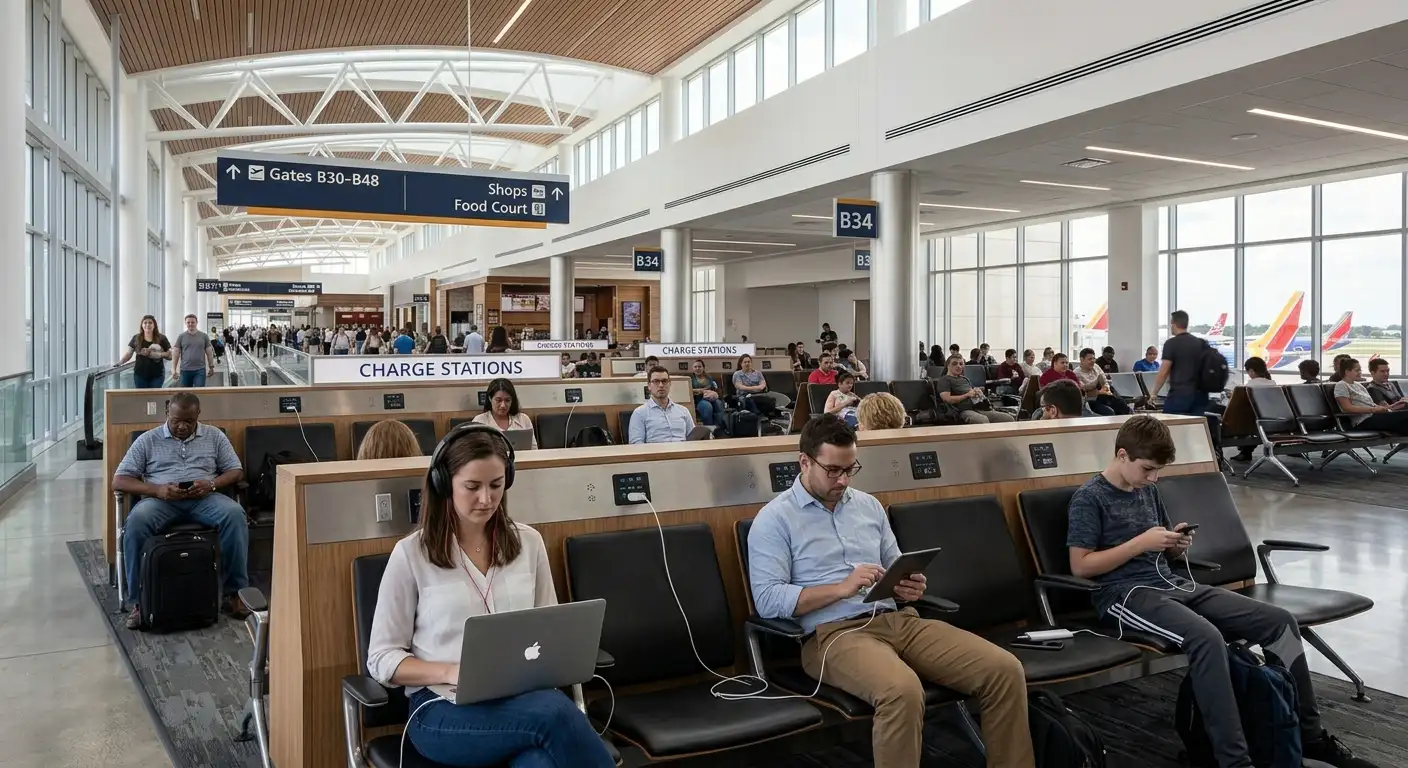 hou-central-concourse-charging hou-central-concourse-charging