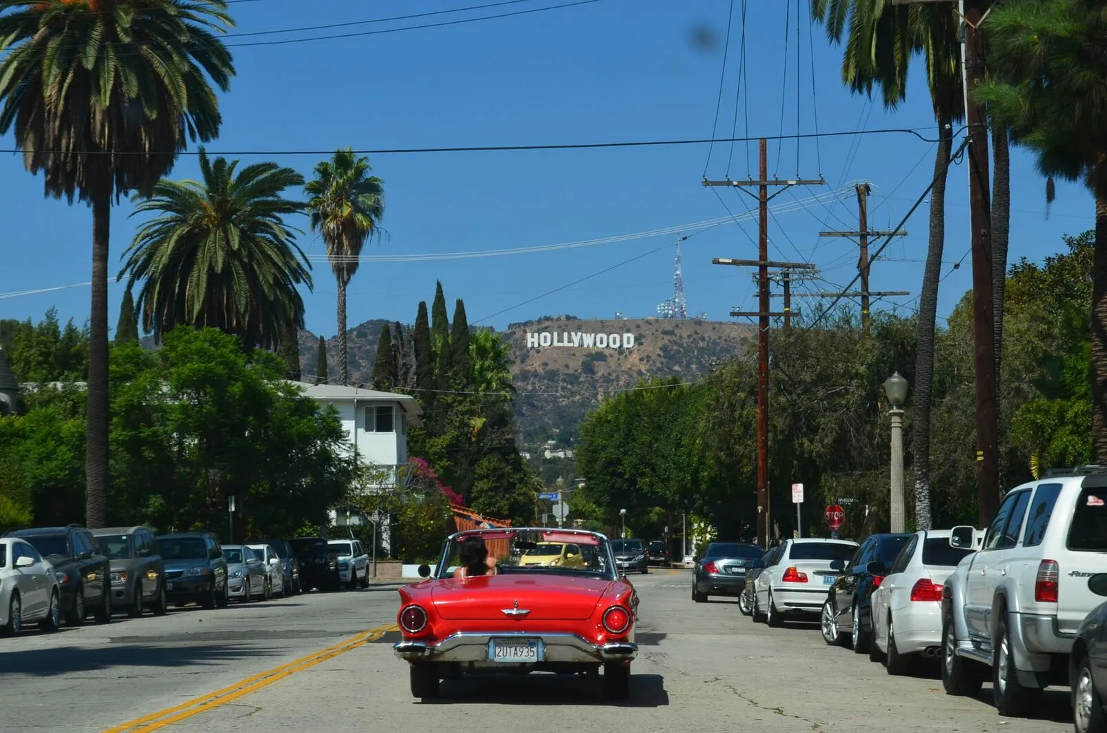 hollywood sign in los angeles california