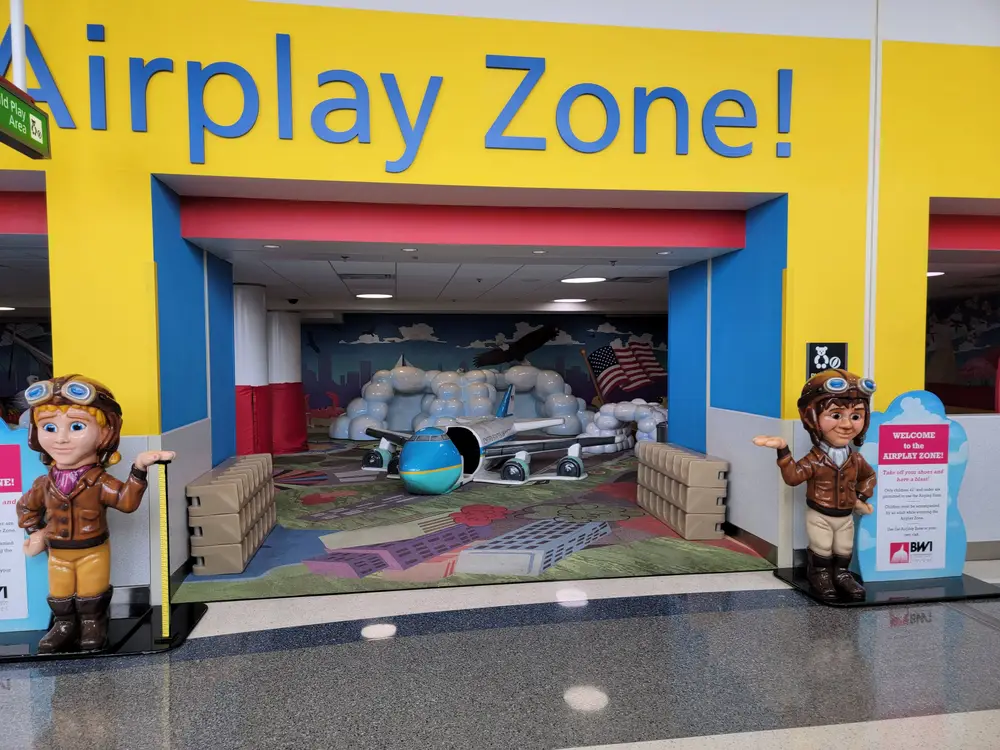 Airplay Zone at BWI in Baltimore.