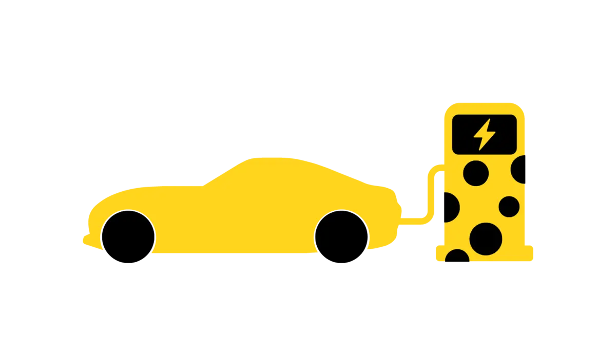 vehicle charging sustainability logo