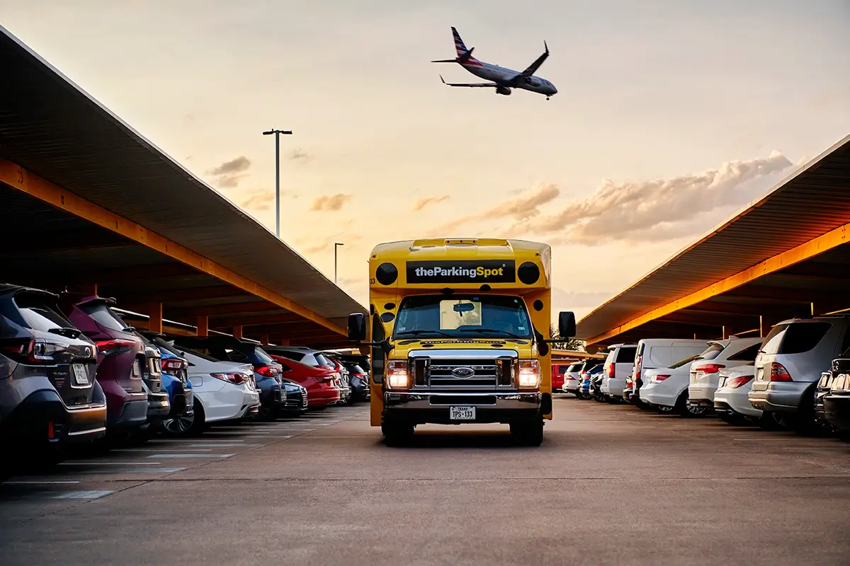 MCO, North Park Place Parking Lot with Shuttle (Blue)